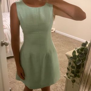 Teal cocktail dress
